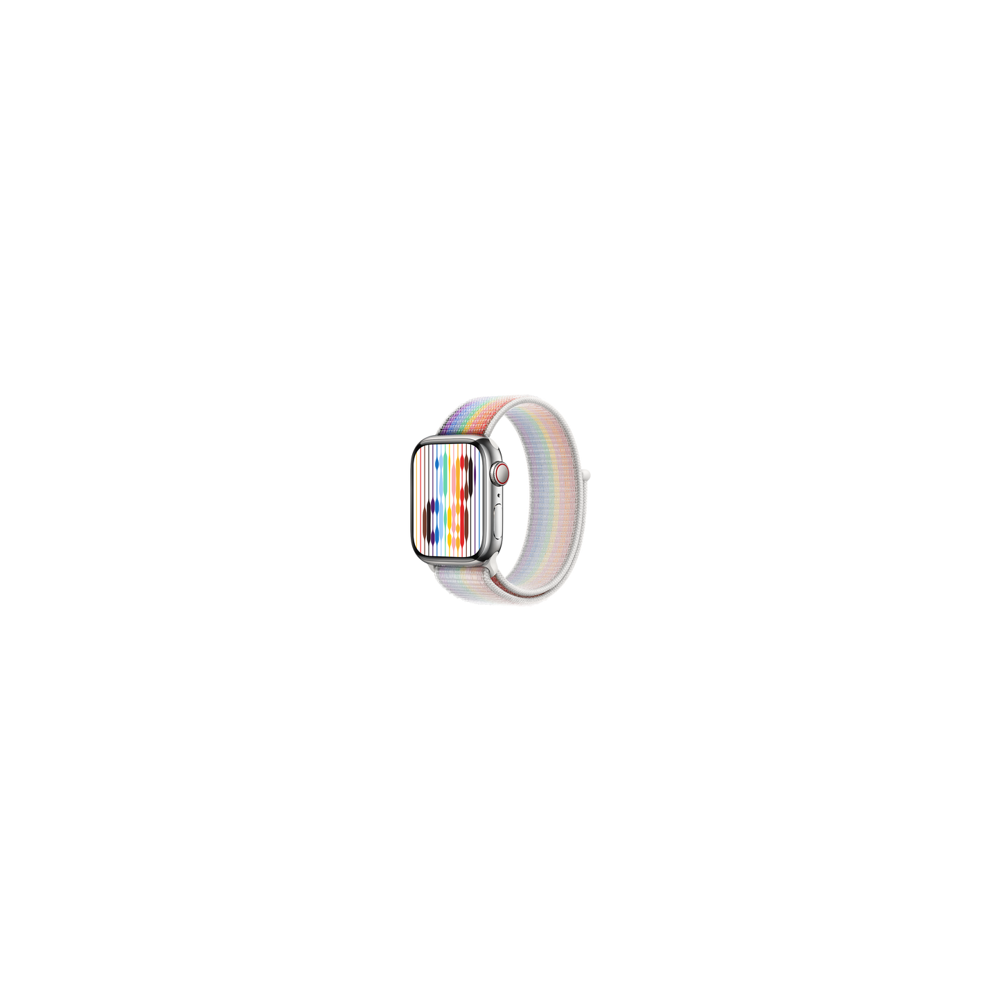 Apple pašček Sport Loop v barvi Pride Edition za Apple Watch velikosti 41 mm - iSTYLE SI