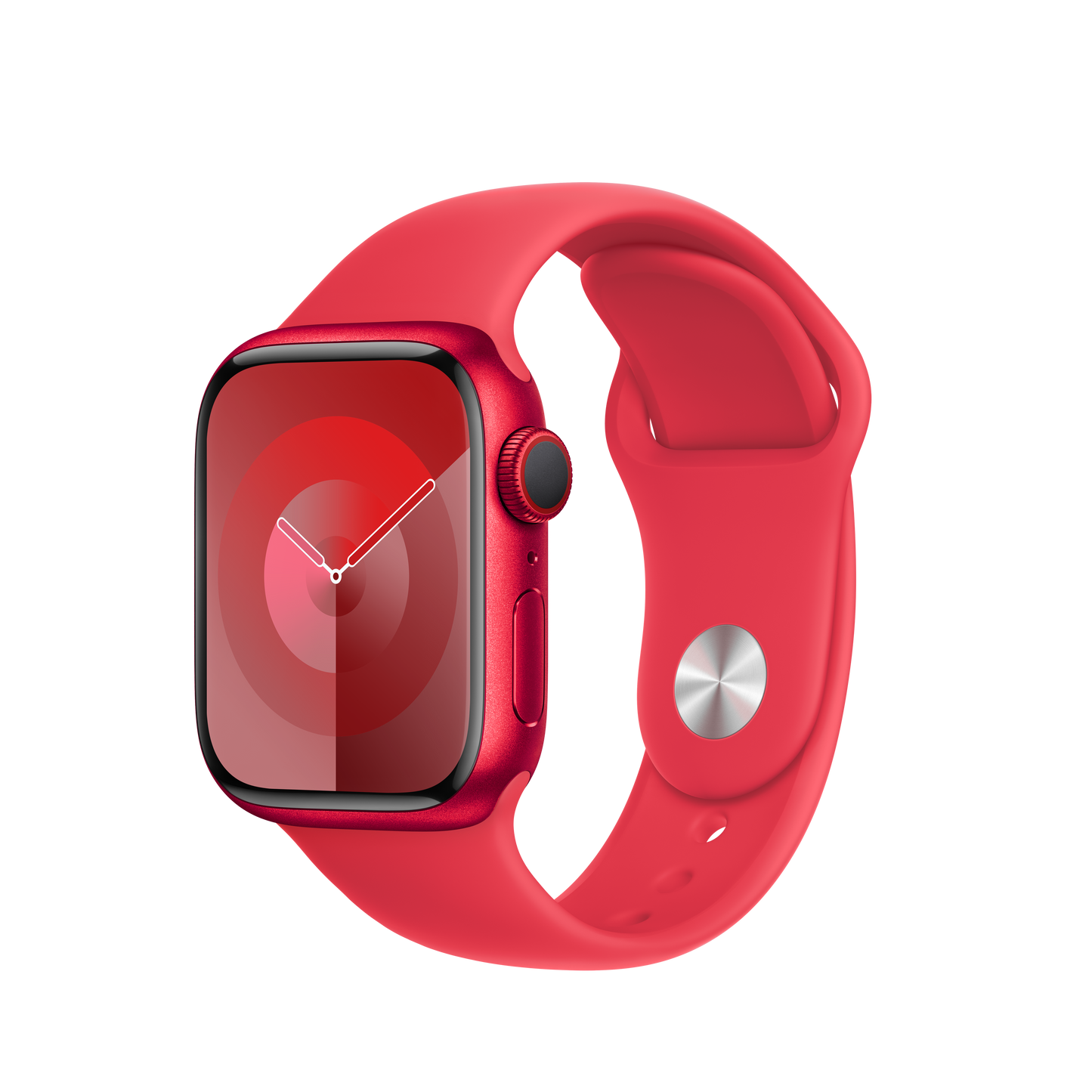 Apple pašček Sport Band M/L v (PRODUCT)RED barvi za Apple Watch velikosti 41 mm - iSTYLE SI
