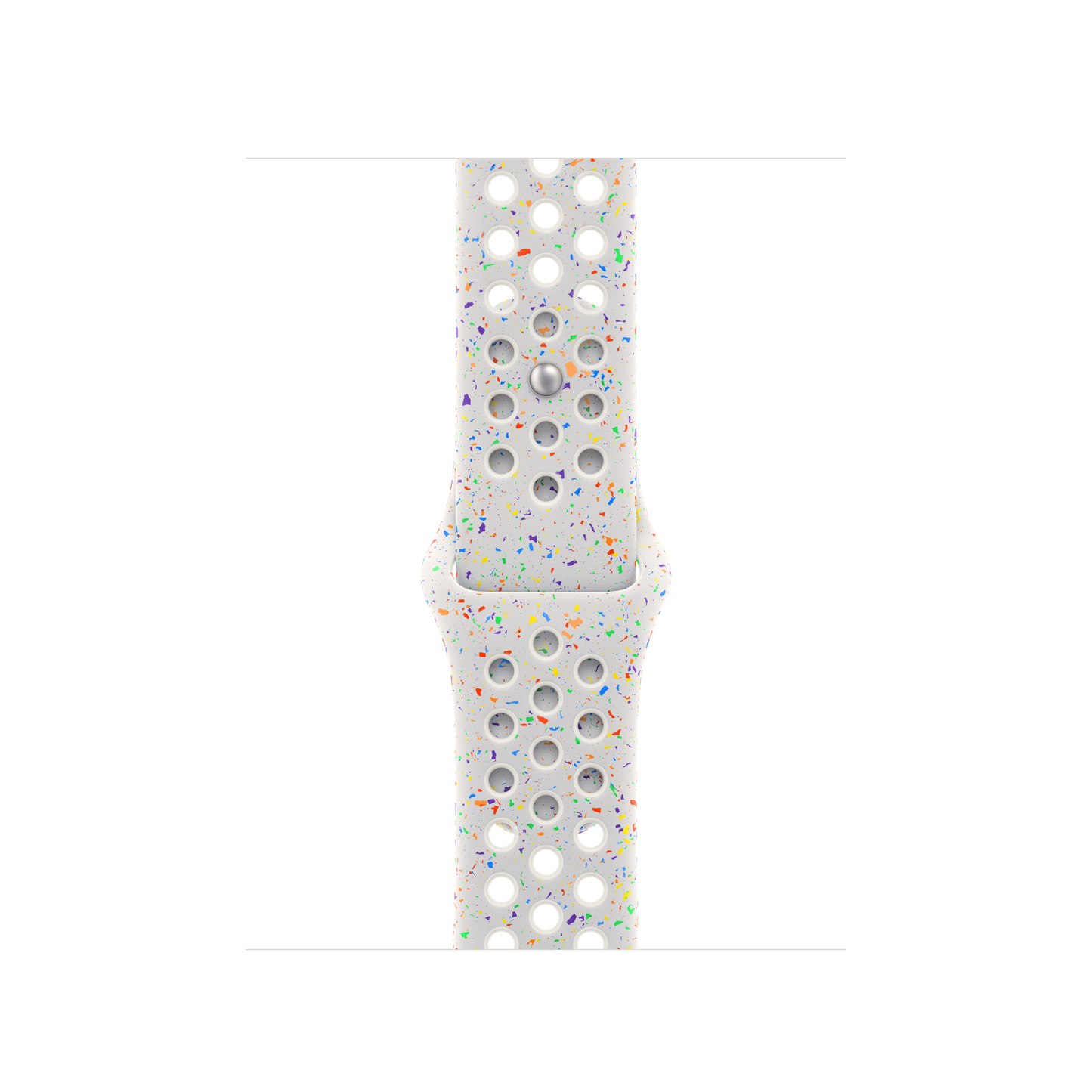 Apple pašček Nike Sport Band M/L v barvi čiste platine za Apple Watch velikosti 41 mm - iSTYLE SI