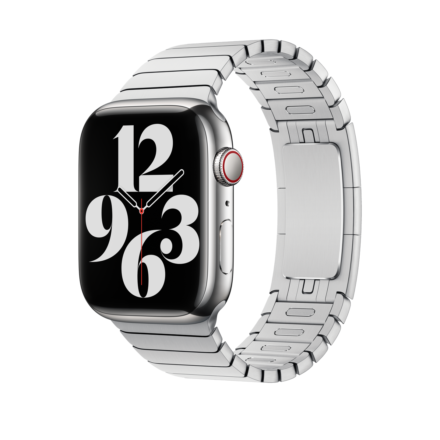 Apple pašček Link Bracelet v srebrni barvi za Apple Watch velikosti 42 mm - iSTYLE SI