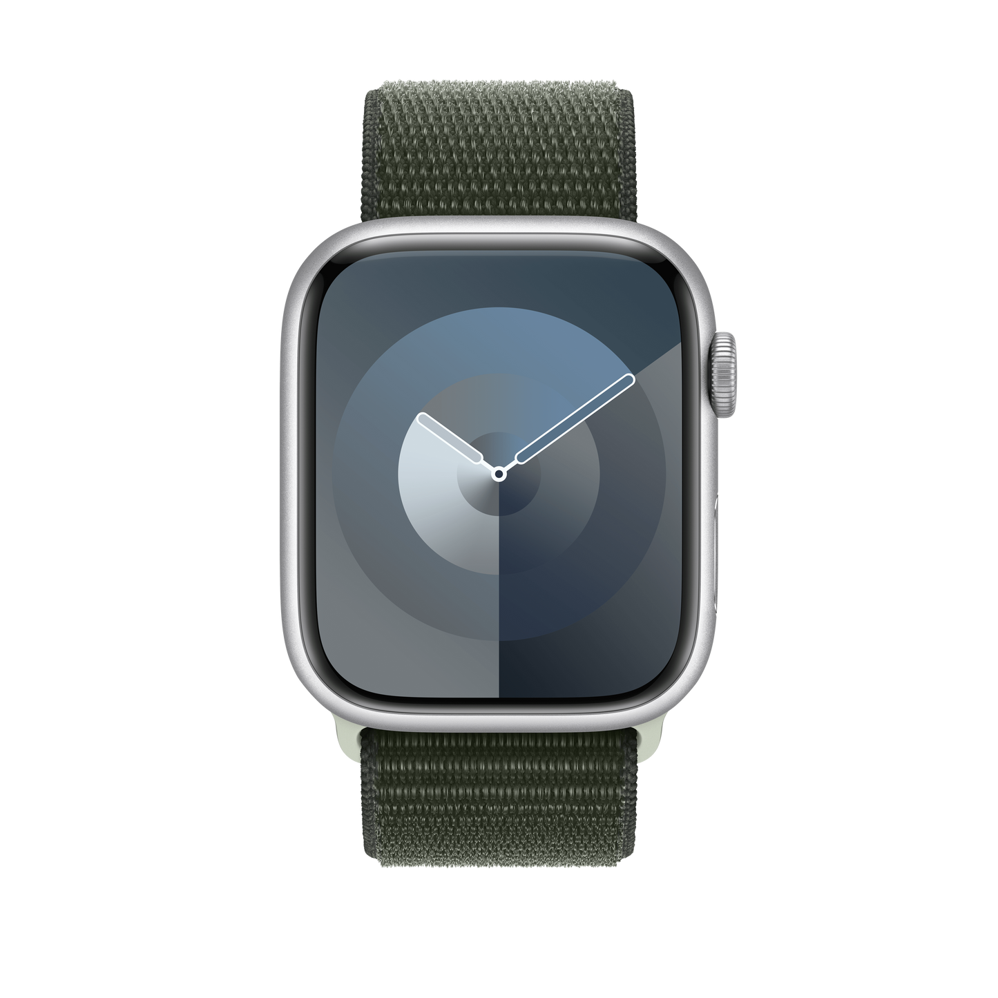 Apple pašček Sport Loop v barvi ciprese za Apple Watch velikosti 45 mm - iSTYLE SI