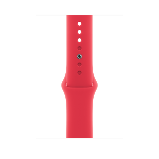 Apple pašček Sport Band M/L v (PRODUCT)RED barvi za Apple Watch velikosti 45 mm - iSTYLE SI
