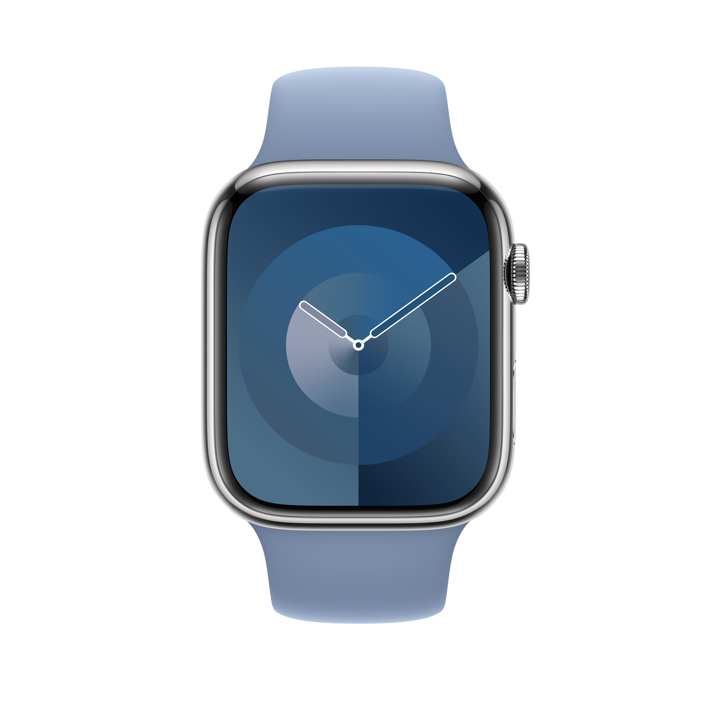 Apple pašček Sport Band M/L v zimsko zeleni barvi za Apple Watch velikosti 45 mm - iSTYLE SI