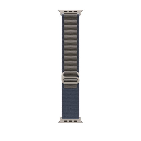 Apple pašček Alpine Loop Small v modri barvi za Apple Watch velikosti 49 mm - iSTYLE SI