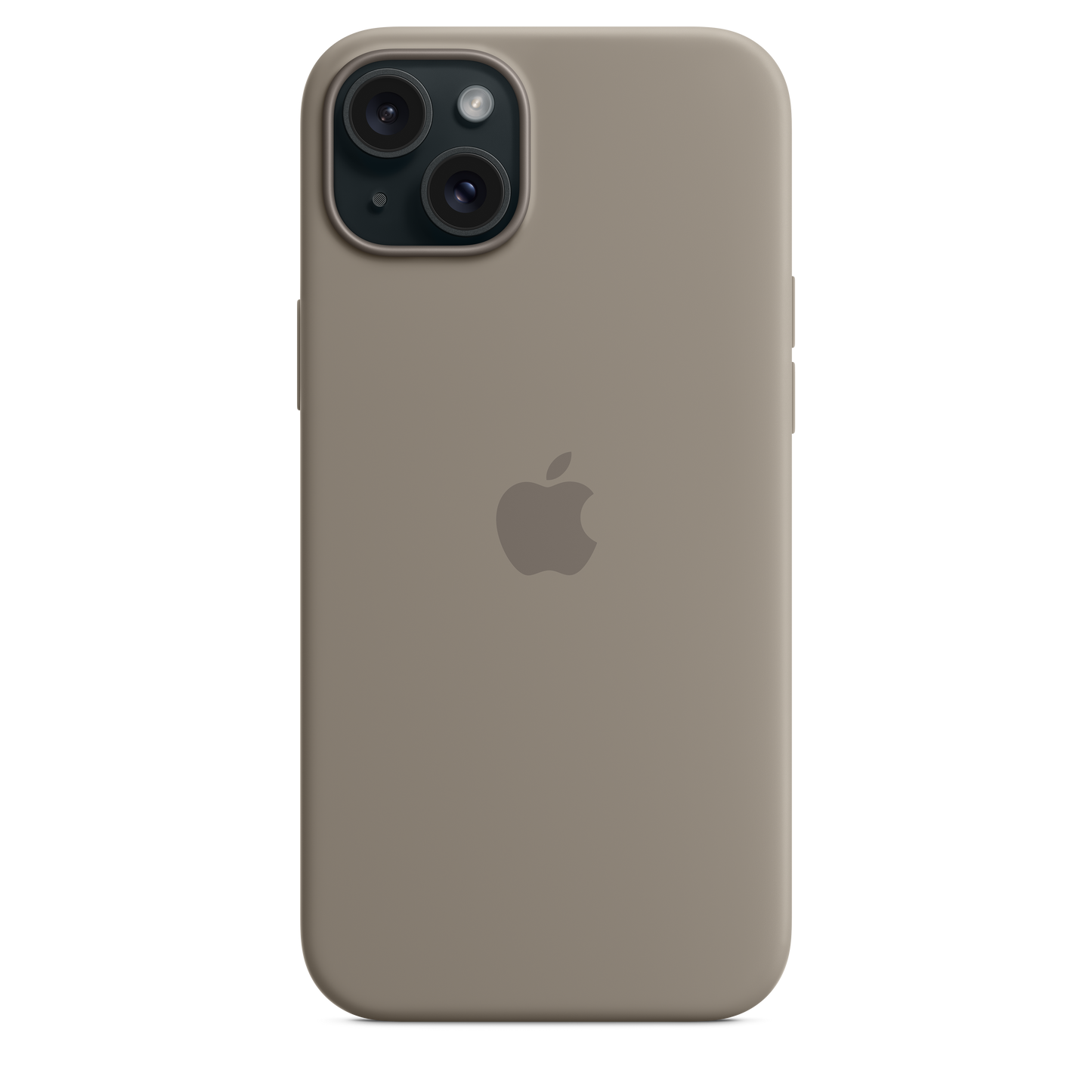 Apple silikonski ovitek z MagSafe za iPhone 15 Plus - glinena - iSTYLE SI
