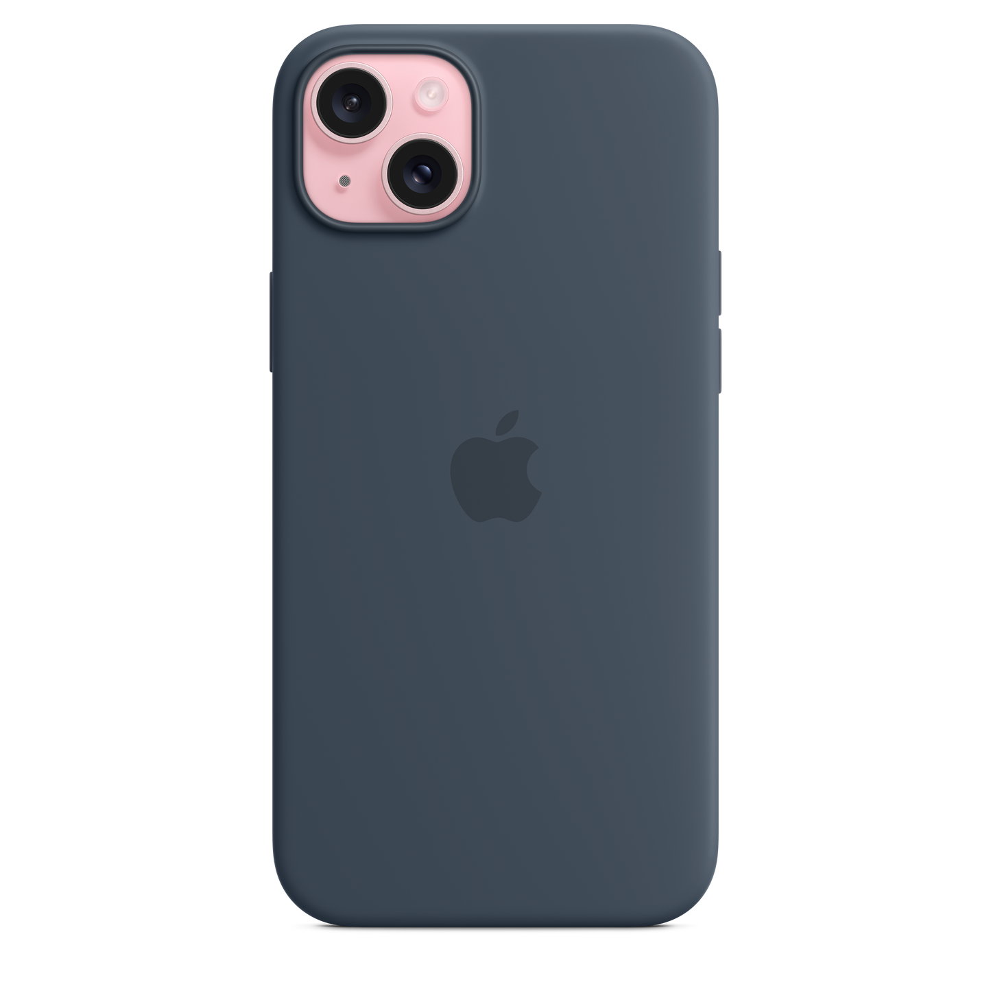 Apple silikonski ovitek z MagSafe za iPhone 15 Plus - nevihtno modra - iSTYLE SI