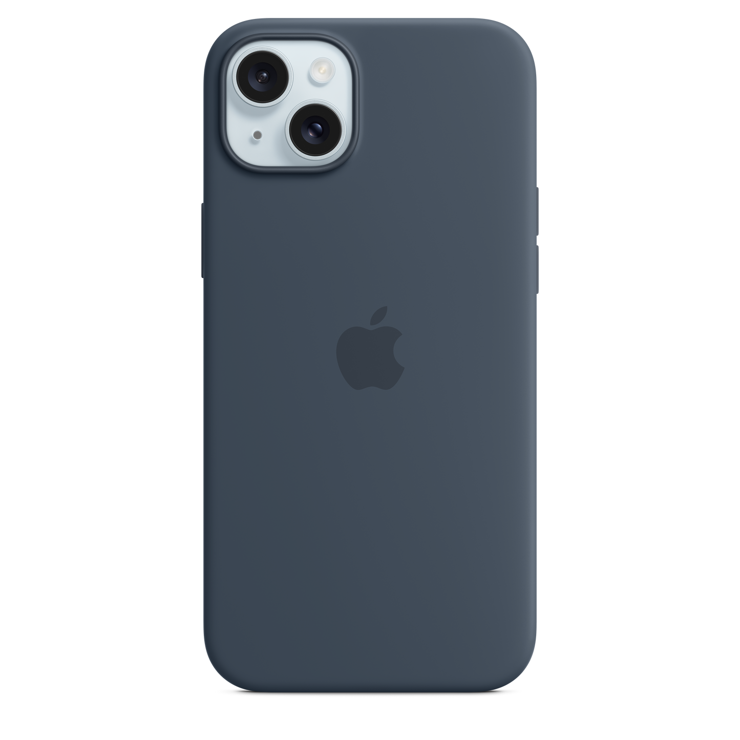 Apple silikonski ovitek z MagSafe za iPhone 15 Plus - nevihtno modra - iSTYLE SI