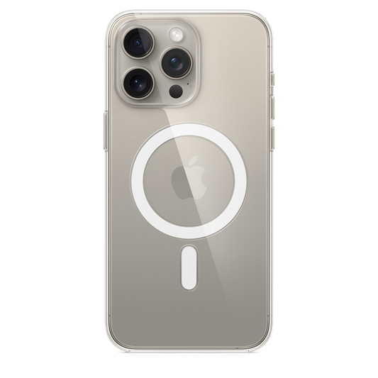 Apple prozorni ovitek z MagSafe za iPhone 15 Pro Max - iSTYLE SI