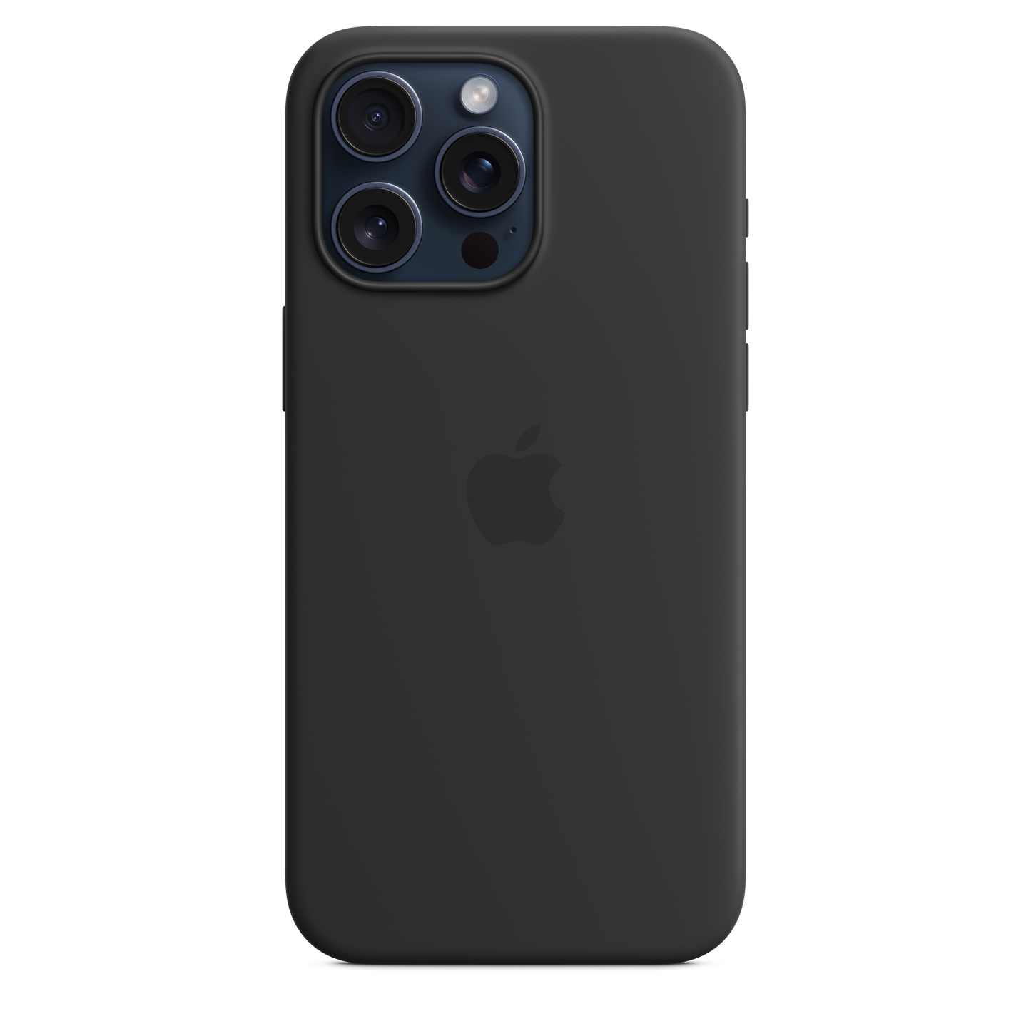 Apple silikonski ovitek z MagSafe za iPhone 15 Pro Max - črna - iSTYLE SI