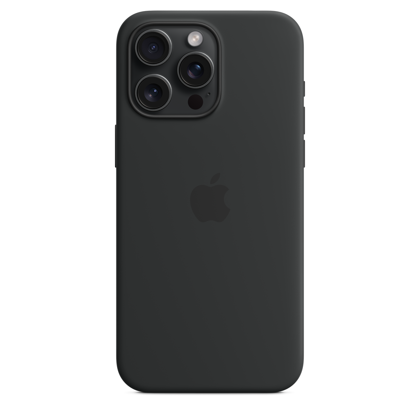 Apple silikonski ovitek z MagSafe za iPhone 15 Pro Max - črna - iSTYLE SI