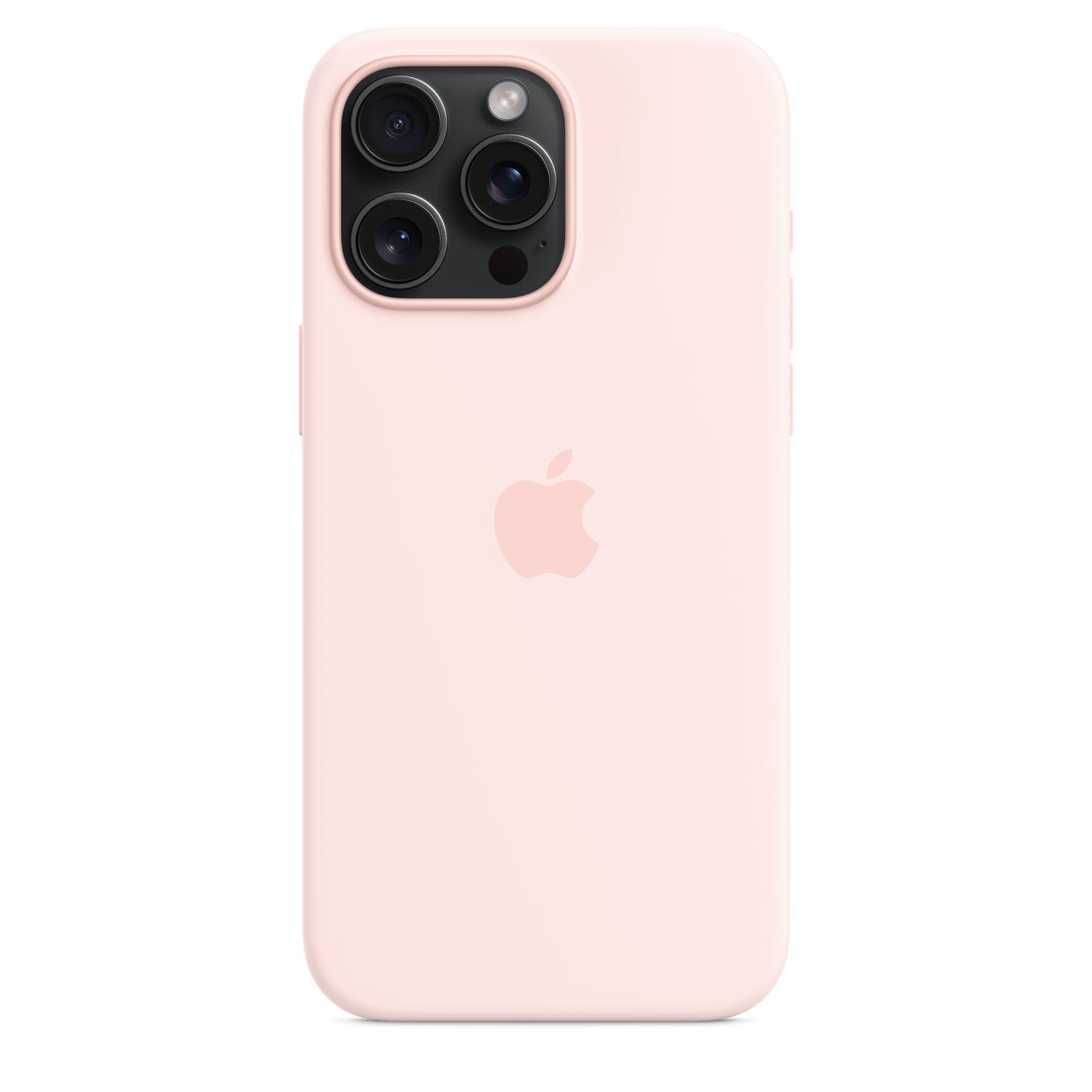Apple silikonski ovitek z MagSafe za iPhone 15 Pro Max - nežno roza - iSTYLE SI