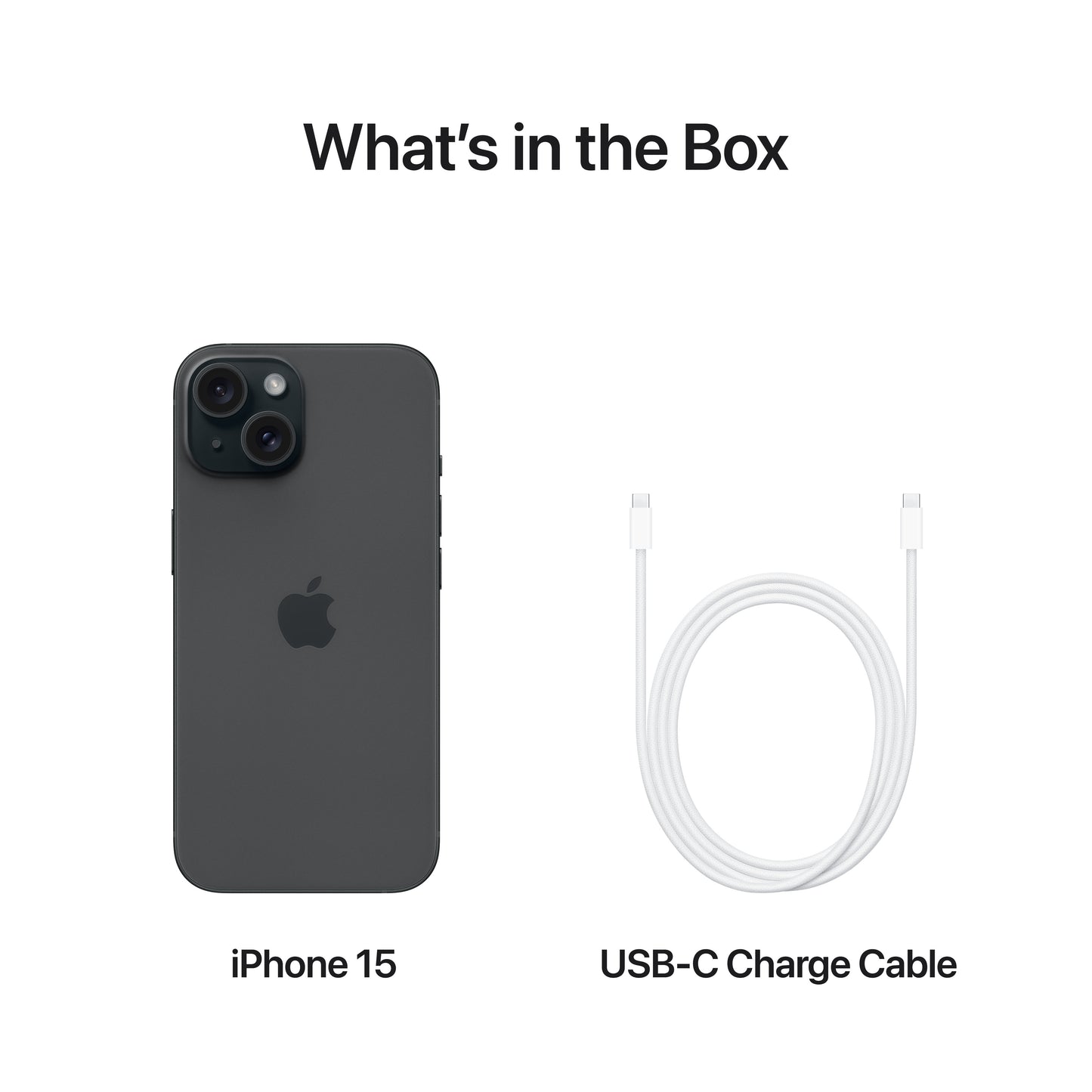 iPhone 15: 128 GB - črn - iSTYLE SI
