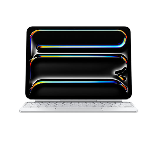 Apple tipkovnica Magic Keyboard za iPad Pro 11 (M4) - slovenska - bela - iSTYLE SI