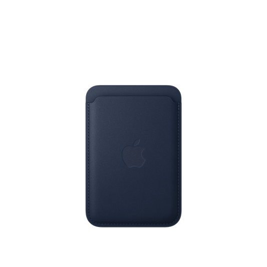 Apple denarnica z MagSafe iz tkanine FineWoven - globoko modra - iSTYLE SI