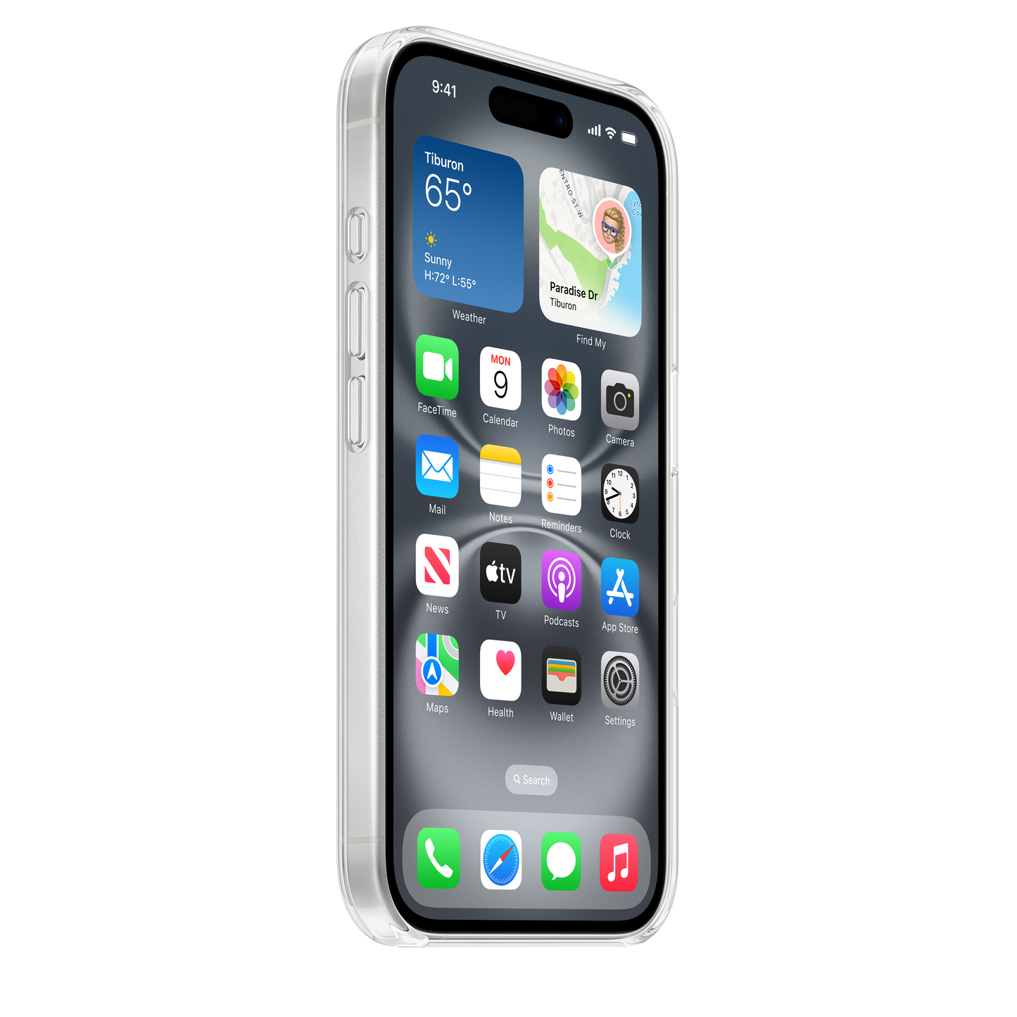 Apple prozorni ovitek z MagSafe za iPhone 16 - iSTYLE SI