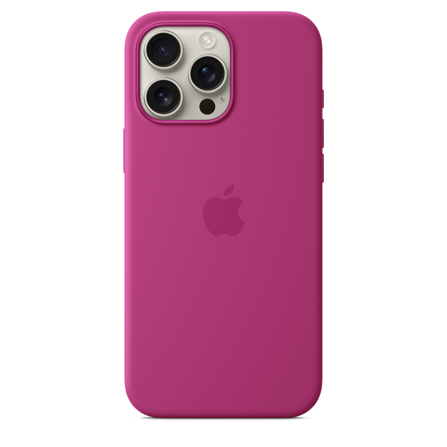Apple silikonski ovitek z MagSafe za iPhone 16 Pro Max - fuksia - iSTYLE SI