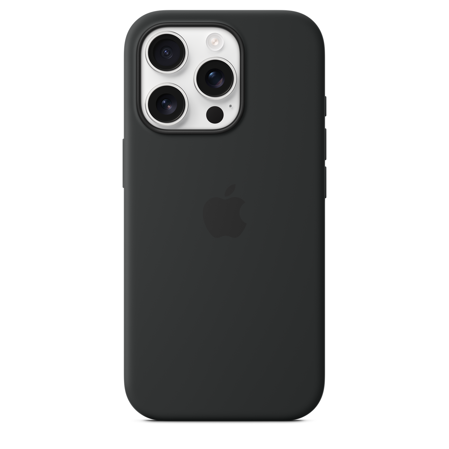 Apple silikonski ovitek z MagSafe za iPhone 16 Pro - črna - iSTYLE SI