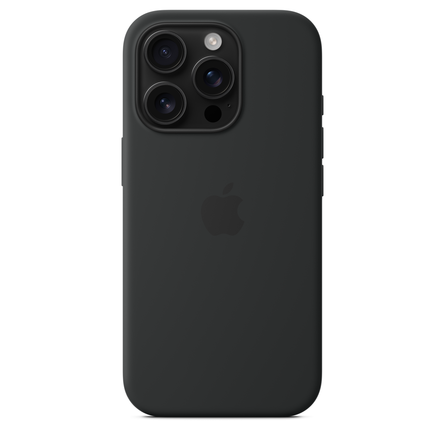 Apple silikonski ovitek z MagSafe za iPhone 16 Pro - črna - iSTYLE SI