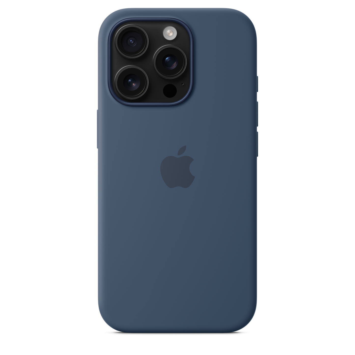 Apple silikonski ovitek z MagSafe za iPhone 16 Pro - denim - iSTYLE SI