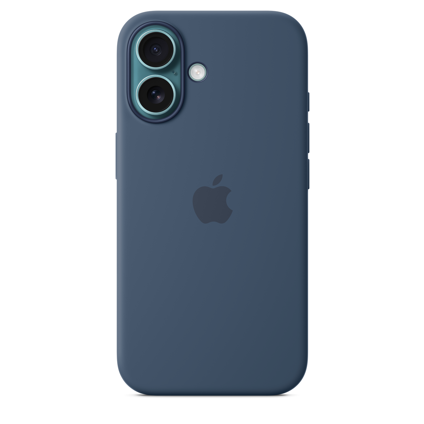 Apple silikonski ovitek z MagSafe za iPhone 16 - denim - iSTYLE SI