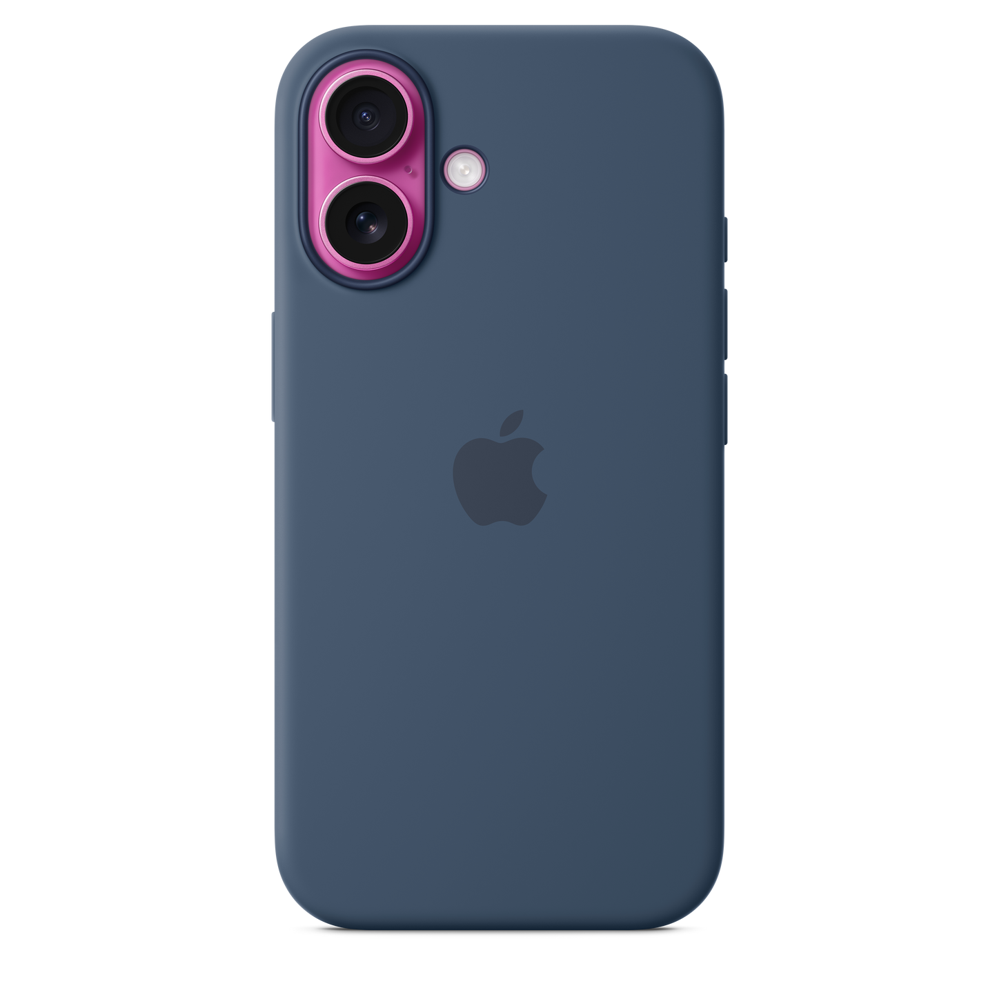 Apple silikonski ovitek z MagSafe za iPhone 16 - denim - iSTYLE SI