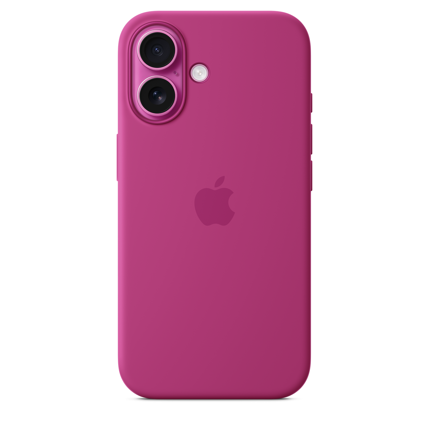 Apple silikonski ovitek z MagSafe za iPhone 16 - fuksia - iSTYLE SI