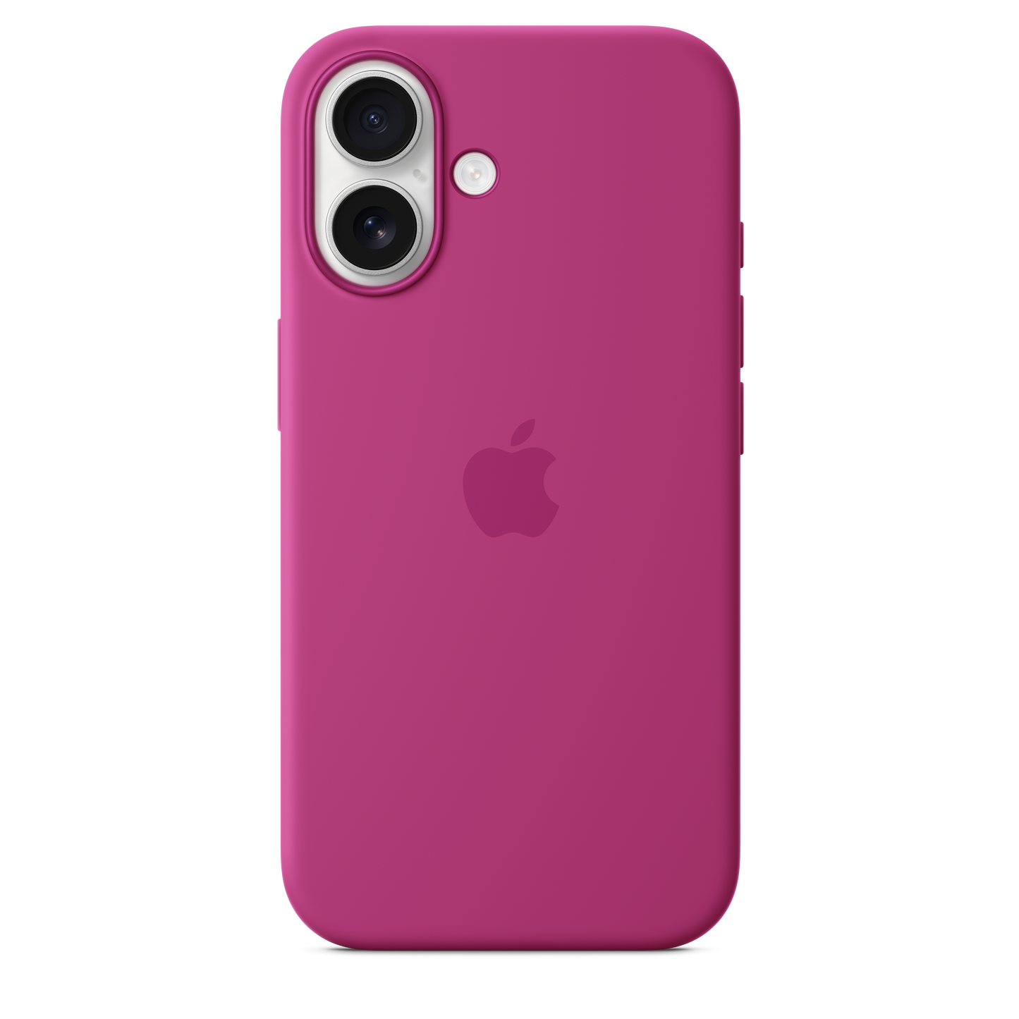Apple silikonski ovitek z MagSafe za iPhone 16 - fuksia - iSTYLE SI