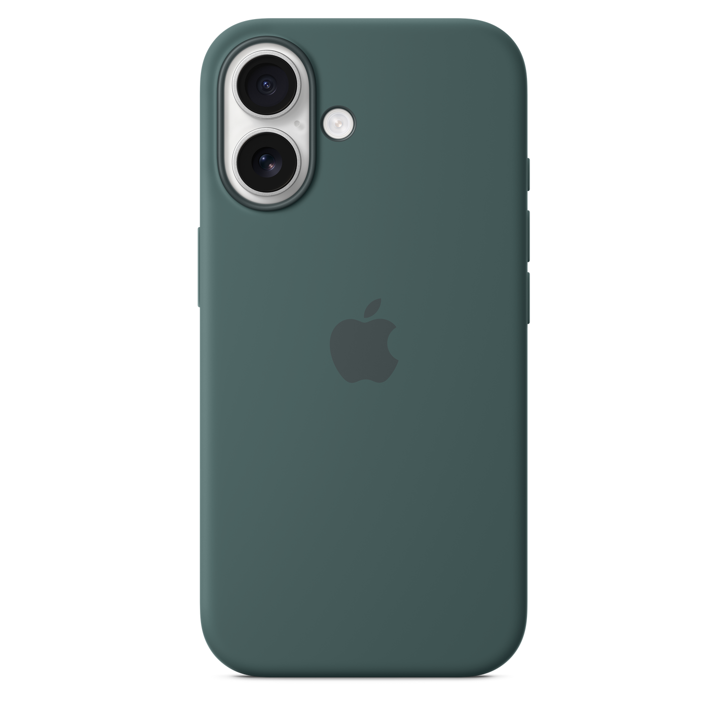 Apple silikonski ovitek z MagSafe za iPhone 16 - jezersko zelena - iSTYLE SI