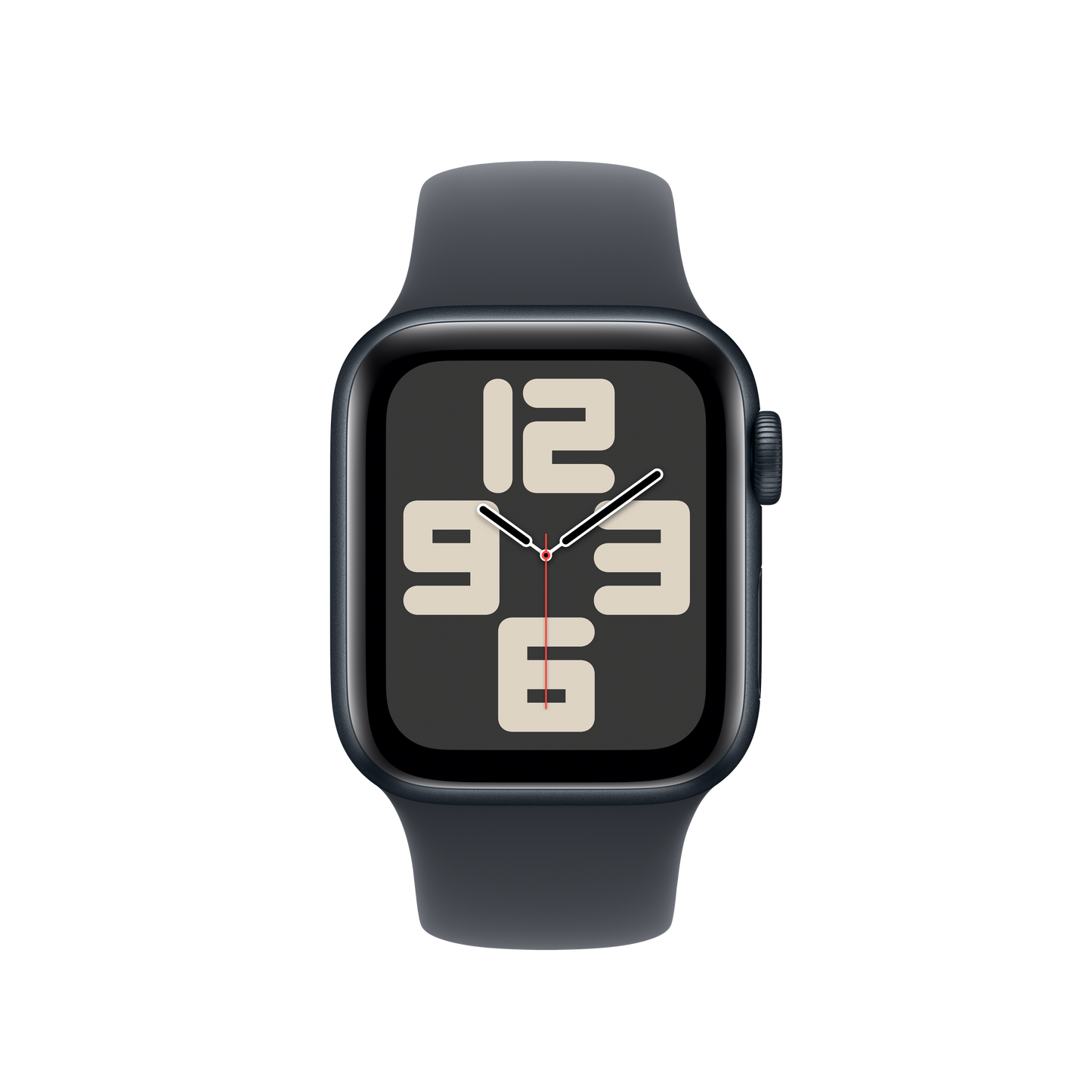 Apple pašček Sport Band M/L v črni barvi za Apple Watch velikosti 40 mm - iSTYLE SI