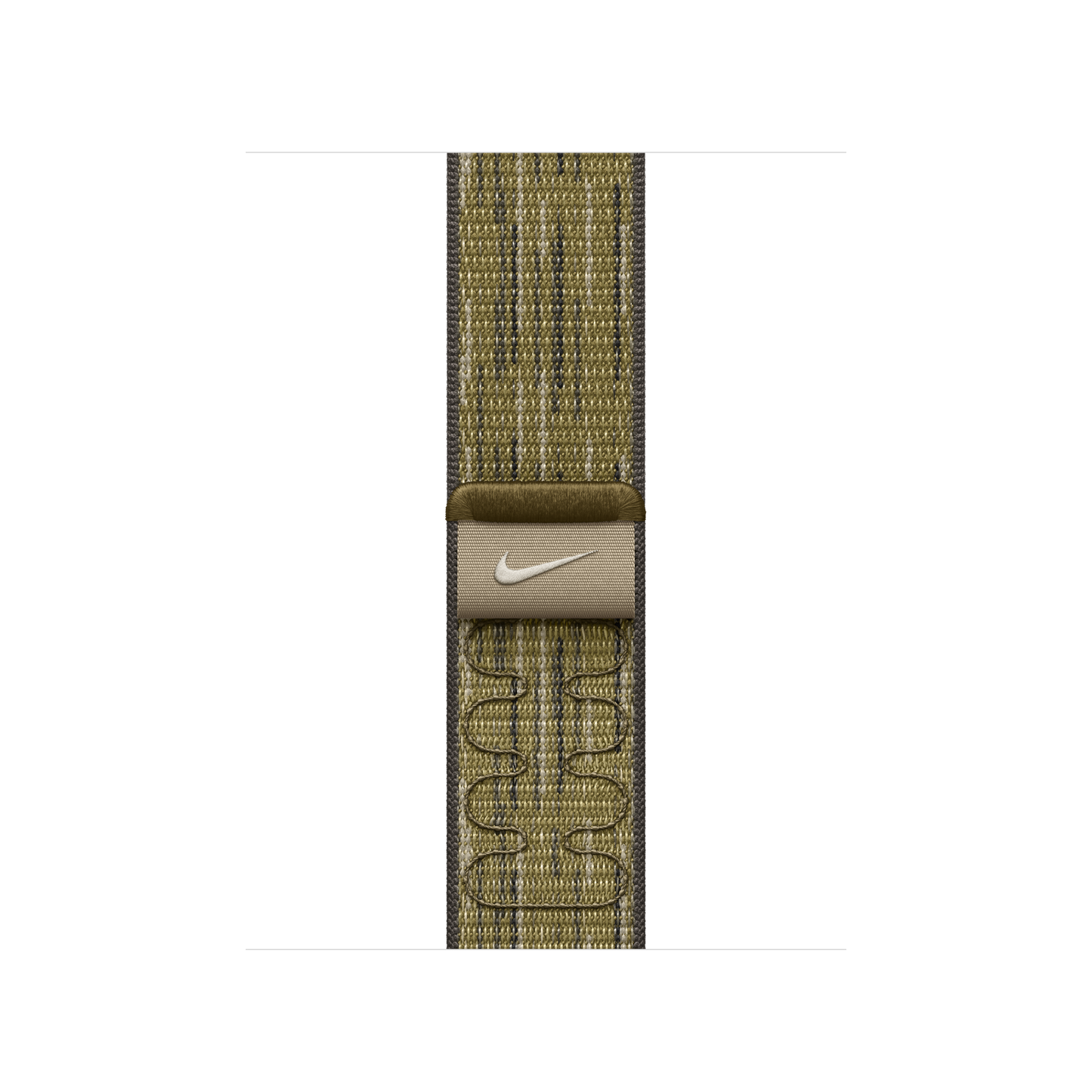 Apple pašček Nike Sport Loop v zeleni/sivi barvi za Apple Watch velikosti 40 mm - iSTYLE SI