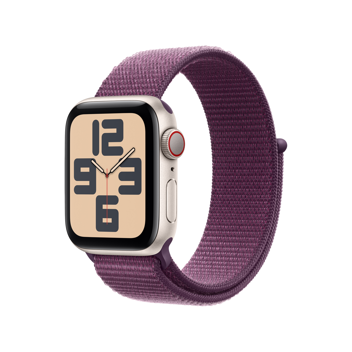 Apple pašček Sport Loop v barvi sljive za Apple Watch velikosti 40 mm - iSTYLE SI