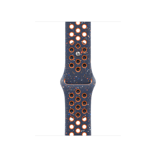 Apple pašček Nike Sport Band M/L v barvi modrega plamena za Apple Watch velikosti 42 mm - iSTYLE SI