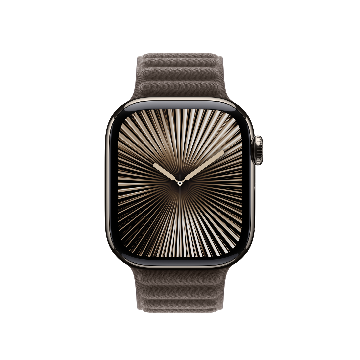 Apple pašček Magnetic Loop M/L v temno rjavi barvi za Apple Watch velikosti 42 mm - iSTYLE SI