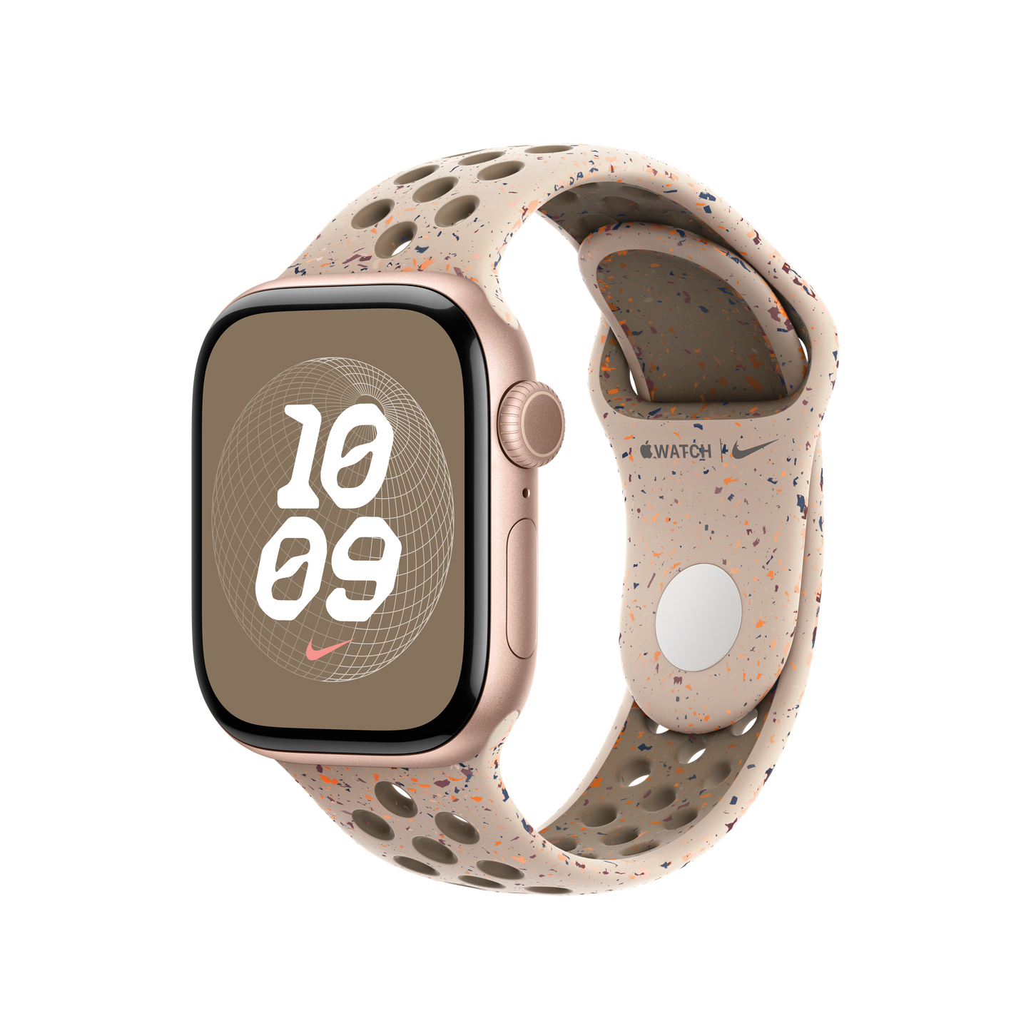 Apple pašček Nike Sport Band M/L v barvi puščavskega kamna za Apple Watch velikosti 42 mm - iSTYLE SI