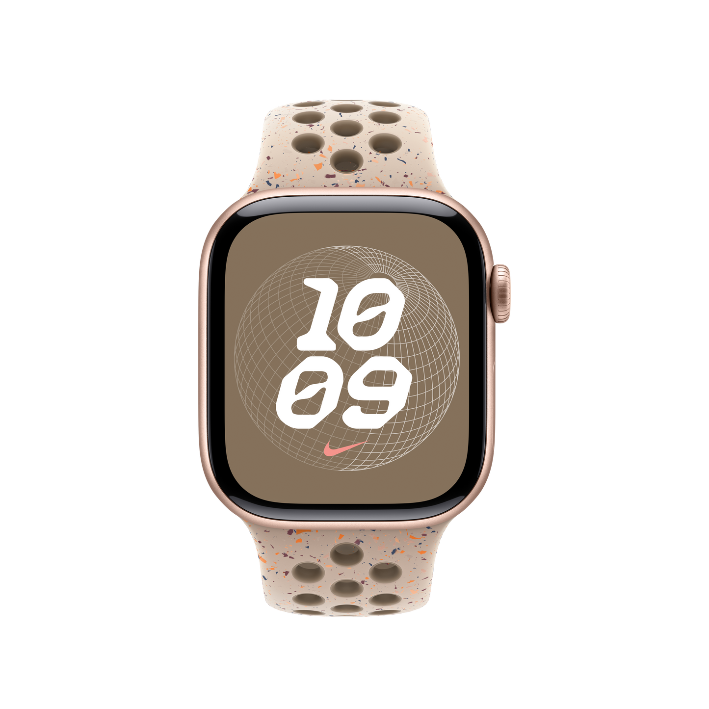 Apple pašček Nike Sport Band M/L v barvi puščavskega kamna za Apple Watch velikosti 42 mm - iSTYLE SI