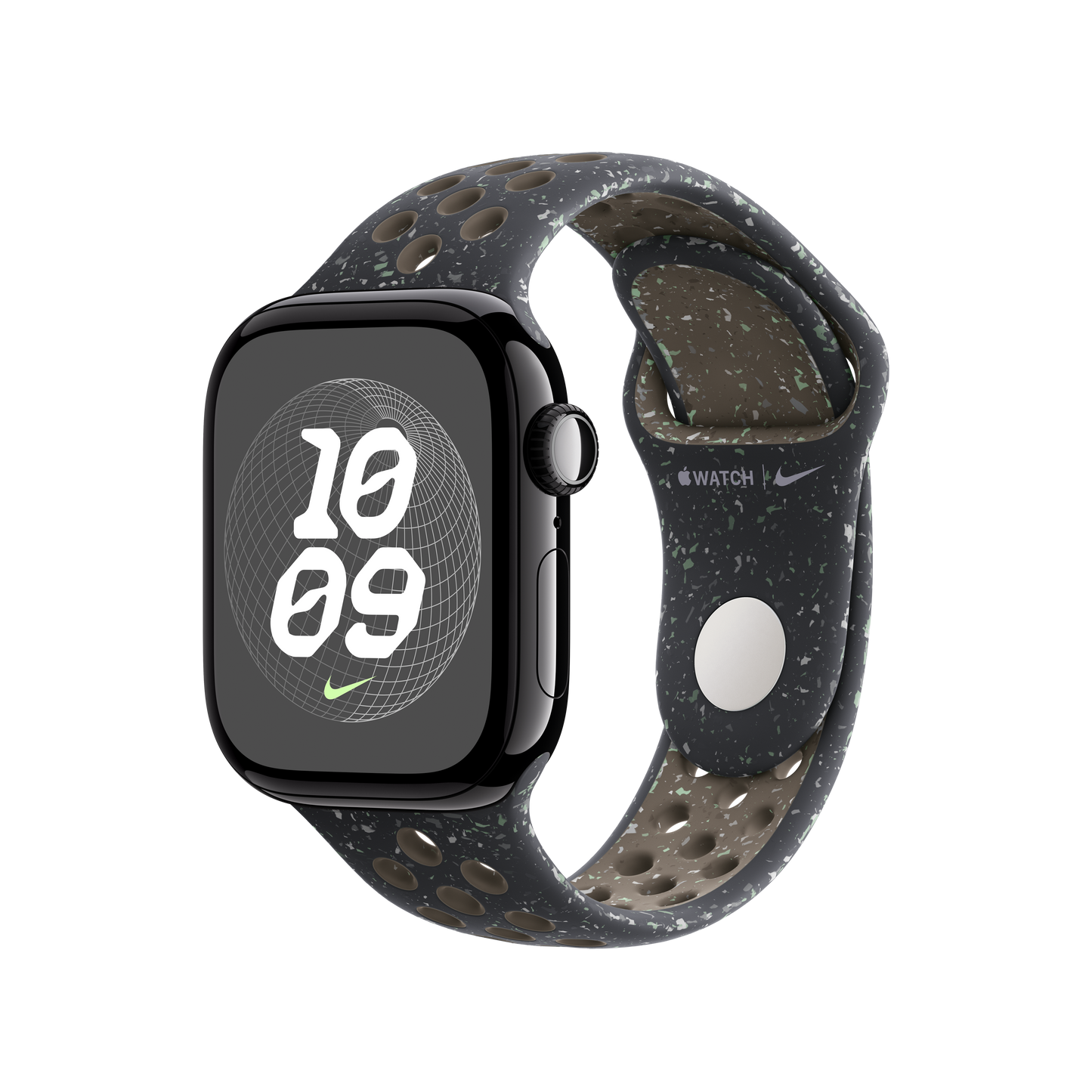 Apple pašček Nike Sport Band S/M v polnočno nebeški barvi za Apple Watch velikosti 42 mm - iSTYLE SI