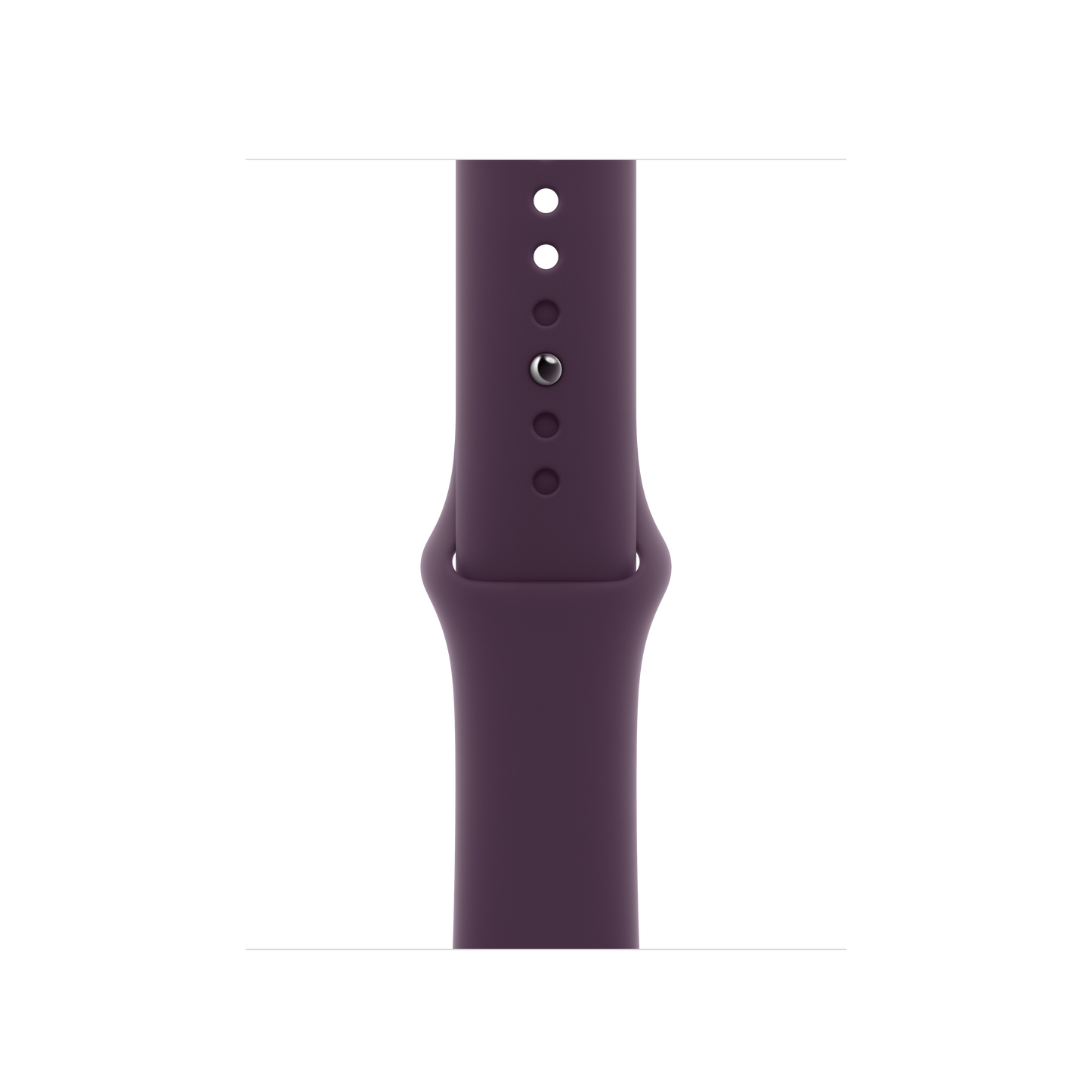 Apple pašček Sport Band M/L v sljive barvi za Apple Watch velikosti 42 mm - iSTYLE SI