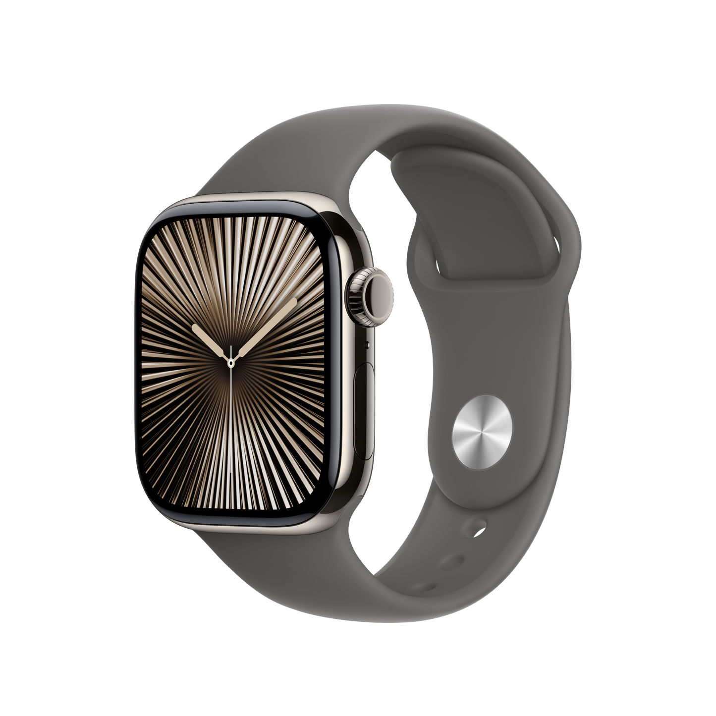 Apple pašček Sport Band M/L v kamnito sivi barvi za Apple Watch velikosti 42 mm - iSTYLE SI
