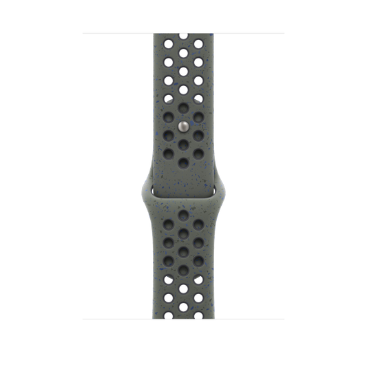 Apple pašček Nike Sport Band M/L v vojaški kaki barvi za Apple Watch velikosti 46 mm - iSTYLE SI