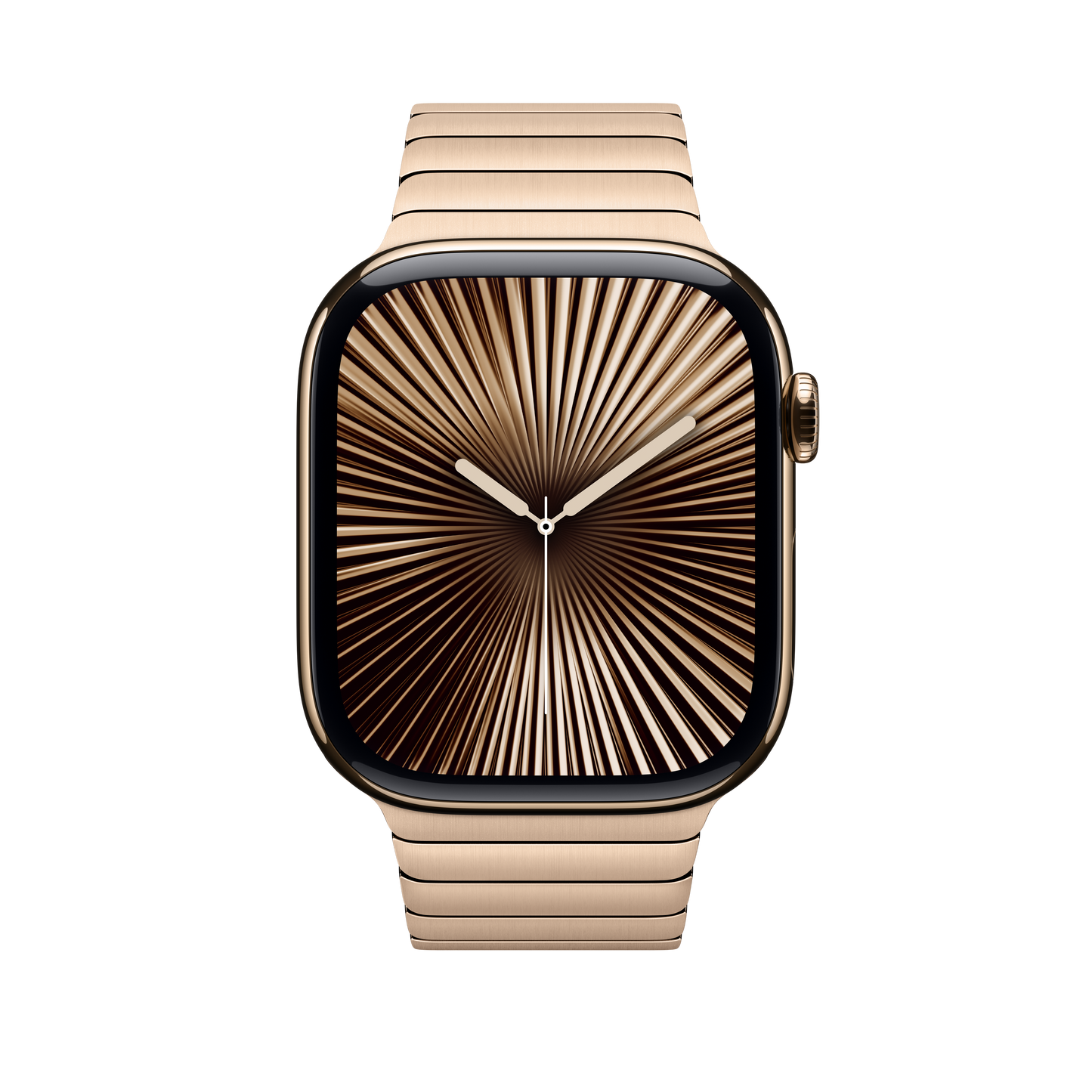 Apple pašček Link Bracelet v zlati barvi za Apple Watch velikosti 46 mm - iSTYLE SI
