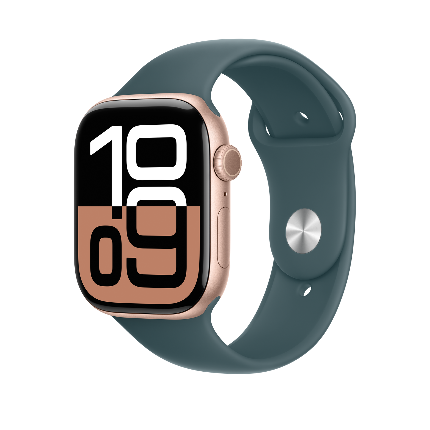 Apple pašček Sport Band M/L v jezersko zeleni barvi za Apple Watch velikosti 46 mm - iSTYLE SI