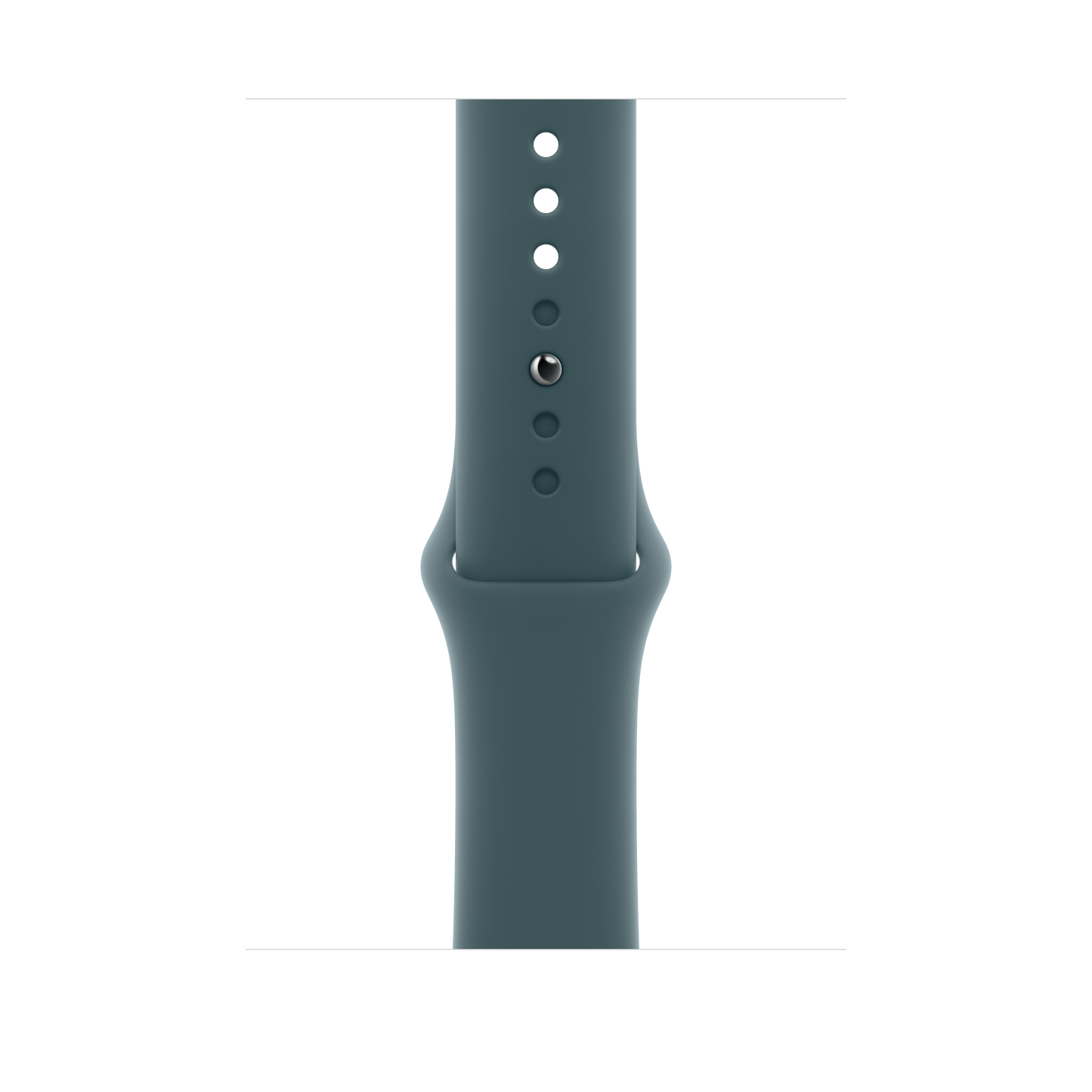 Apple pašček Sport Band M/L v jezersko zeleni barvi za Apple Watch velikosti 46 mm - iSTYLE SI