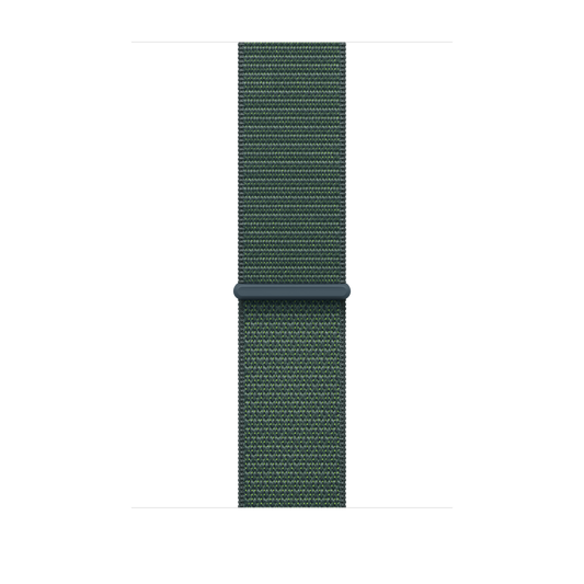 Apple pašček Sport Loop v jezersko zeleni barvi za Apple Watch velikosti 46 mm - iSTYLE SI