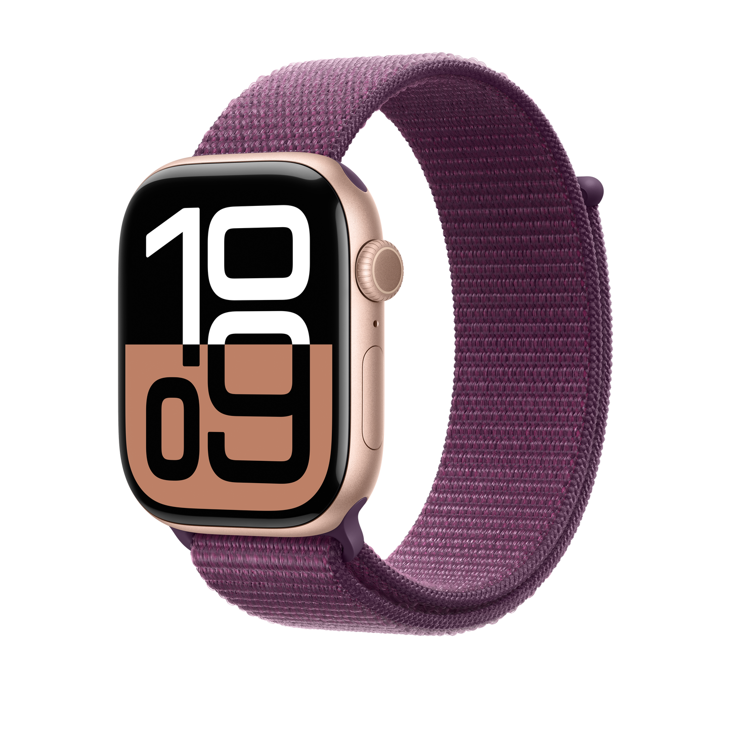 Apple pašček Sport Loop v barvi sljive za Apple Watch velikosti 46 mm - iSTYLE SI