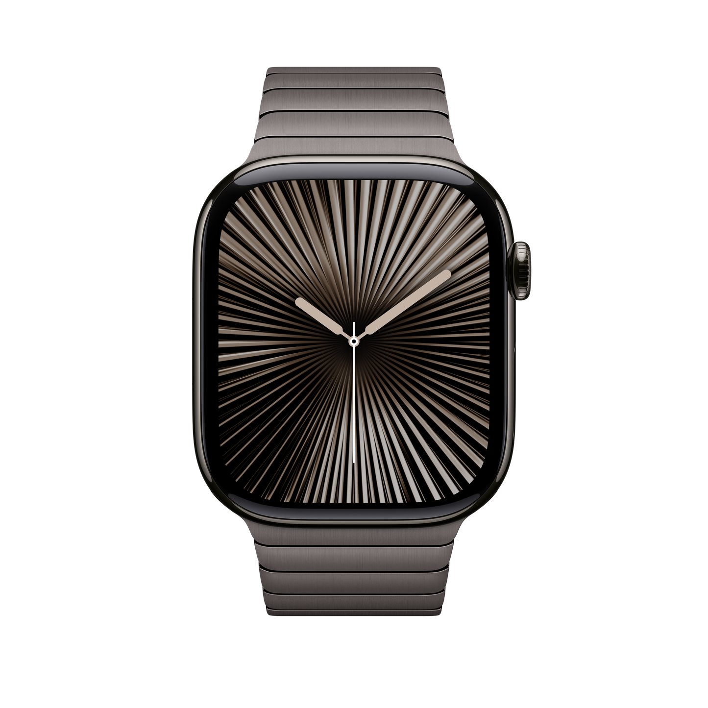 Apple pašček Link Bracelet v skrilasto sivi barvi za Apple Watch velikosti 46 mm - iSTYLE SI
