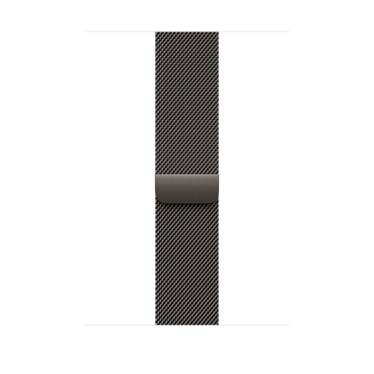 Apple pašček Milanese Loop S/M v Slate barvi za Apple Watch velikosti 46 mm - iSTYLE SI