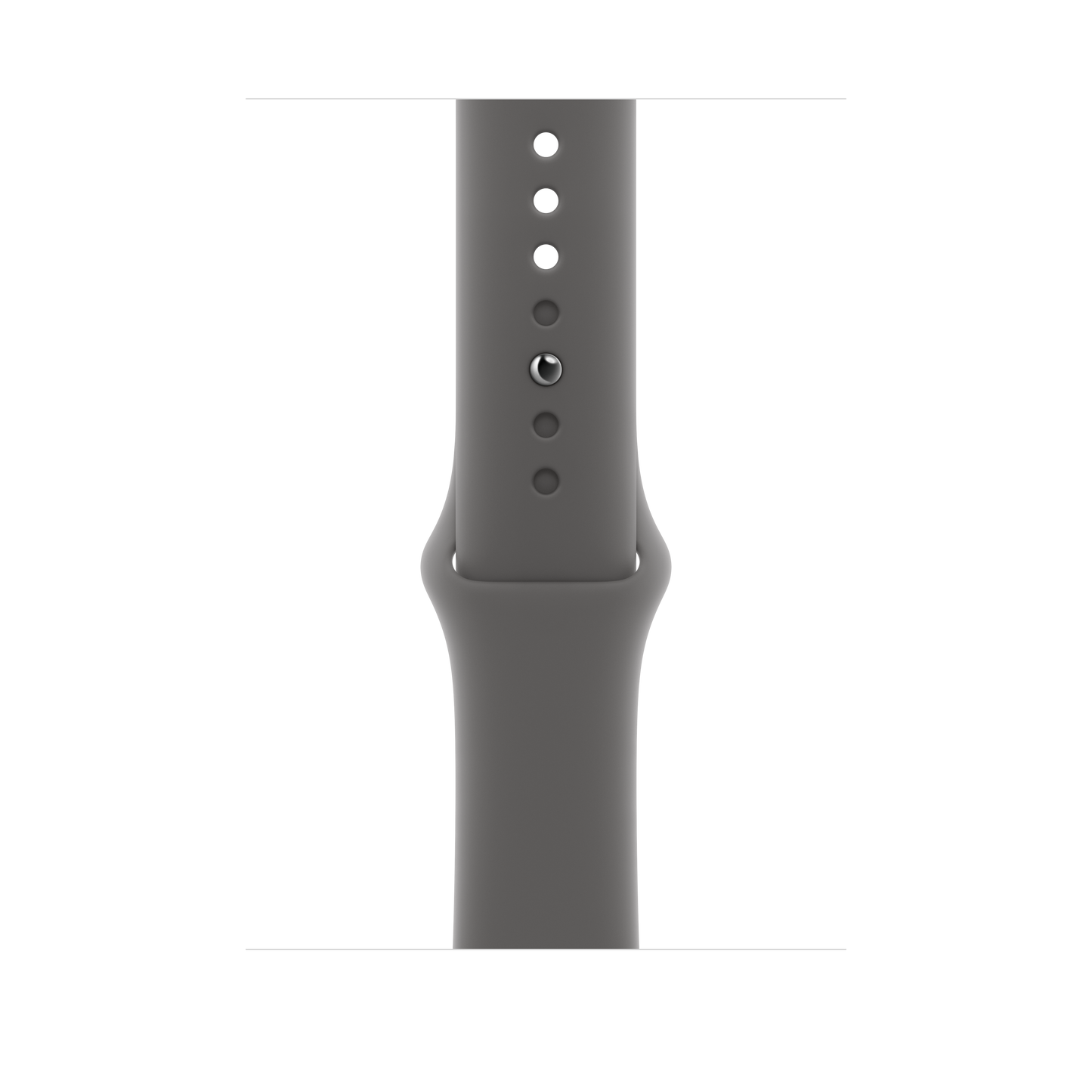 Apple pašček Sport Band M/L v kamnito sivi barvi za Apple Watch velikosti 46 mm - iSTYLE SI