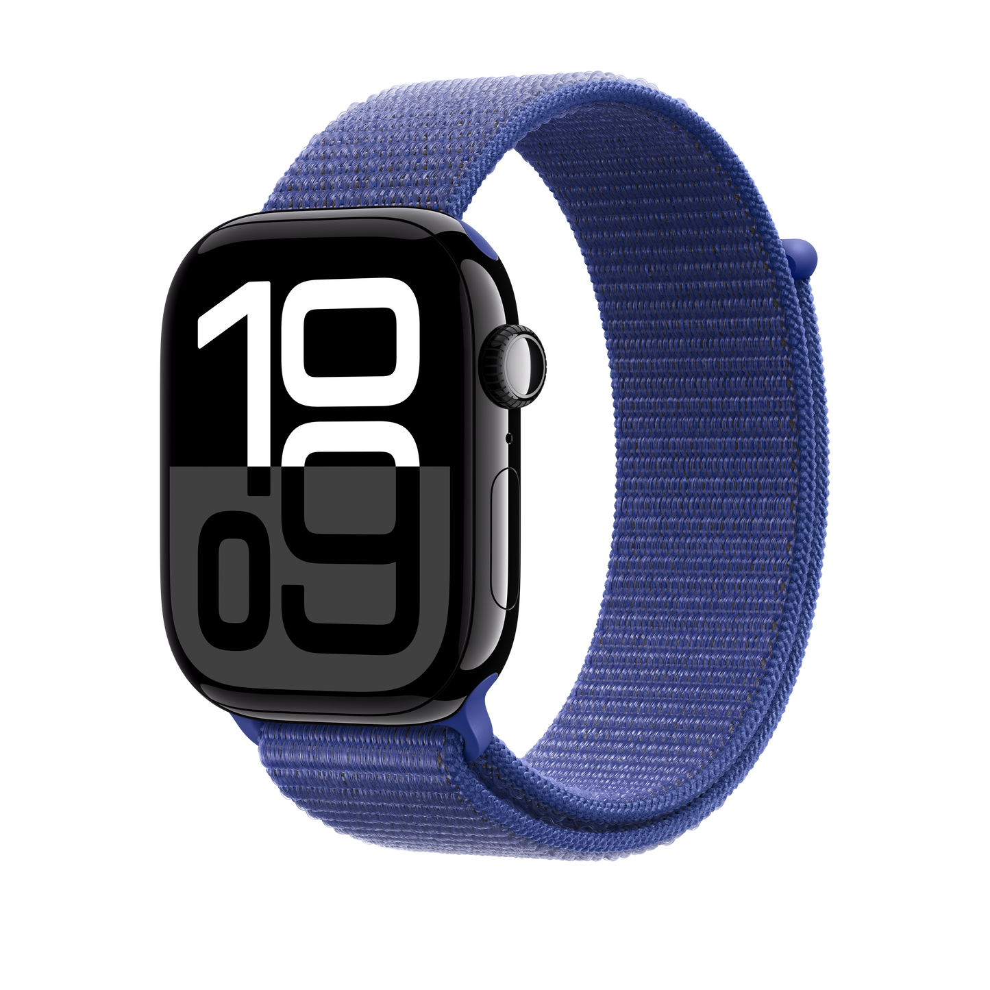 Apple pašček Sport Loop v ultramarin barvi za Apple Watch velikosti 46 mm - iSTYLE SI