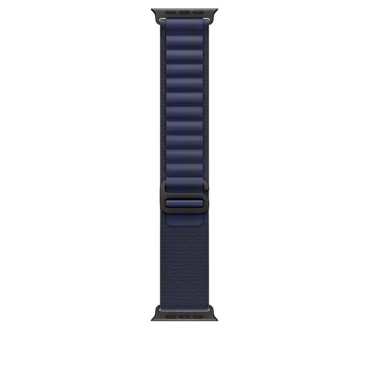 Apple pašček Alpine Loop Small v mornarski barvi za Apple Watch velikosti 49 mm - iSTYLE SI