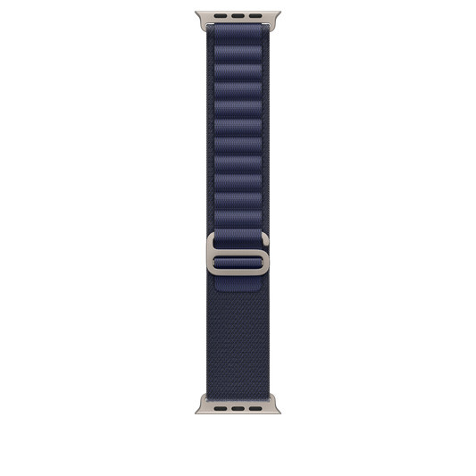 Apple pašček Alpine Loop Small v mornarski barvi za Apple Watch velikosti 49 mm - iSTYLE SI